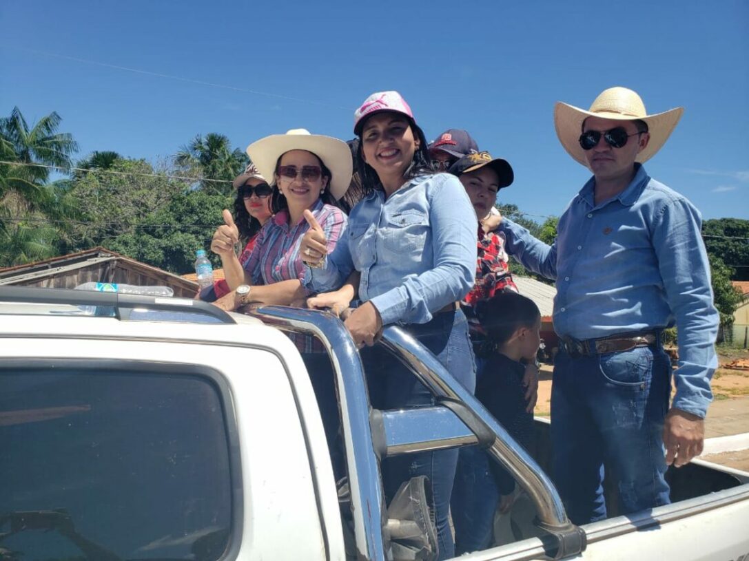 Vanda Monteiro visita municípios do interior do Tocantins e participa de eventos esportivos e cavalgada