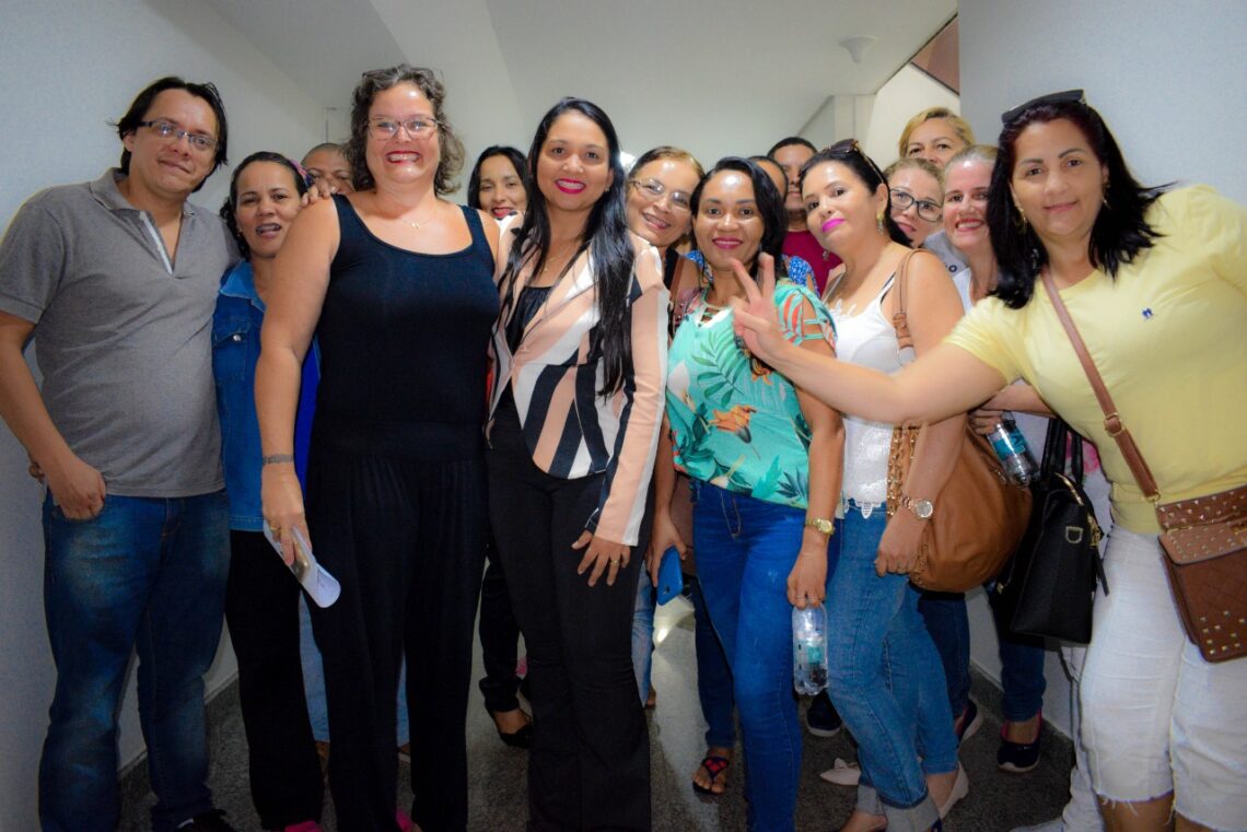Vanda Monteiro comemora sanção da MP 05 que as reivindicações dos profissionais da saúde do Tocantins