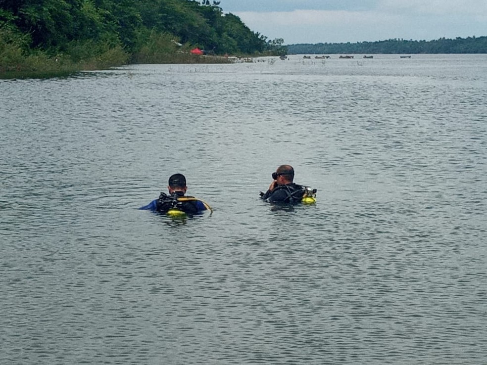 Corpo de Bombeiros encontram corpo de homem que se afogou no Rio Tocantins em Miracema