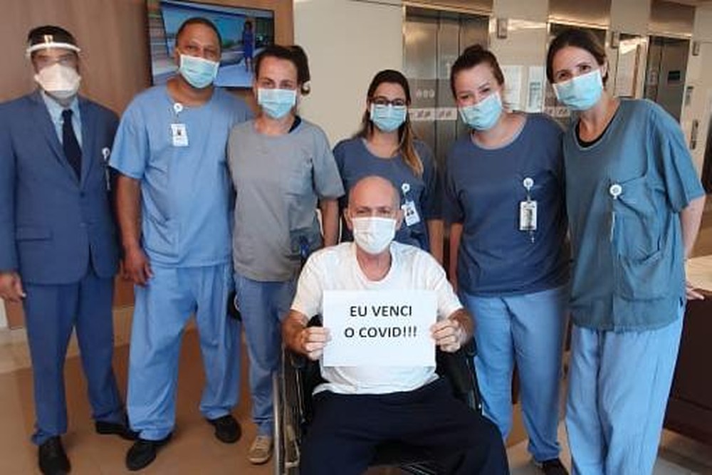 Venceu a Covid-19: Presidente do Tribunal de Justiça recebe alta de Hospital em São Paulo