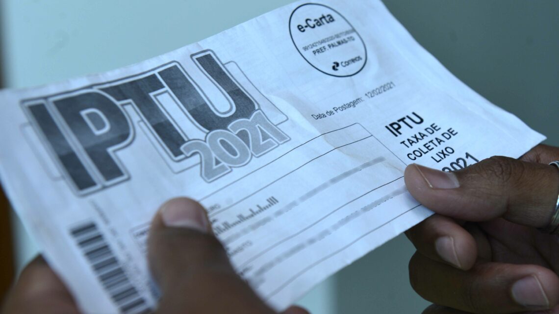 Palmas | Prazo para pagamento da 8ª parcela do IPTU termina nesta sexta-feira, 15