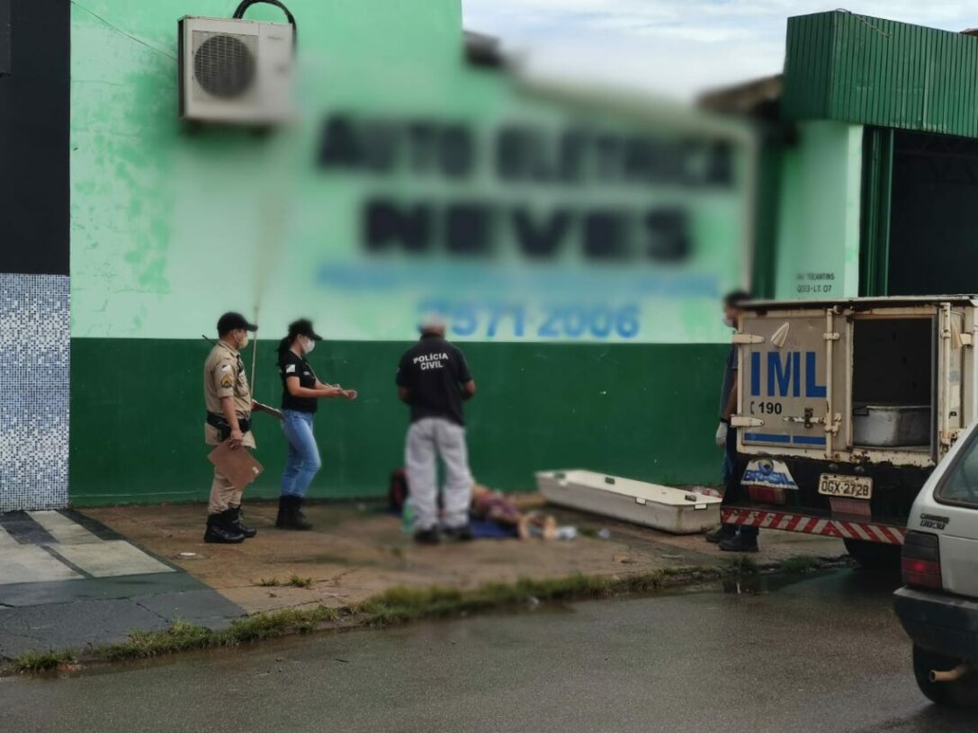 Morador de rua é encontrado morto na Av. Tocantins na região Sul de Palmas