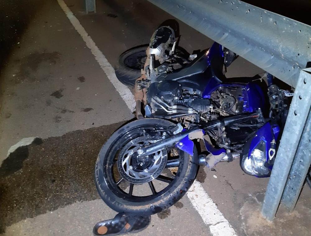 Acidente Fatal | Colisão entre moto e carro na ponte que liga Palmas a Luzimangues mata motociclista