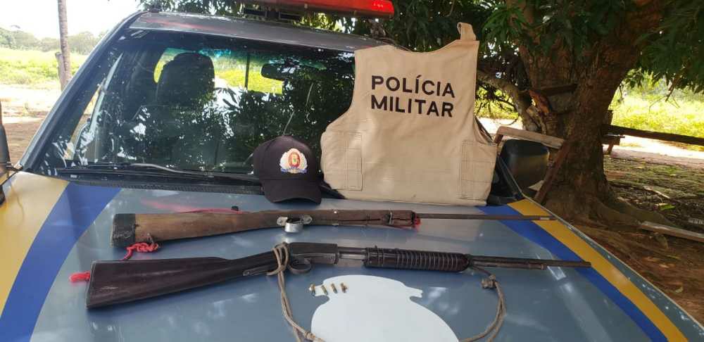 Homens são presos por porte ilegal de arma de fogo, na região sul do Tocantins; veja