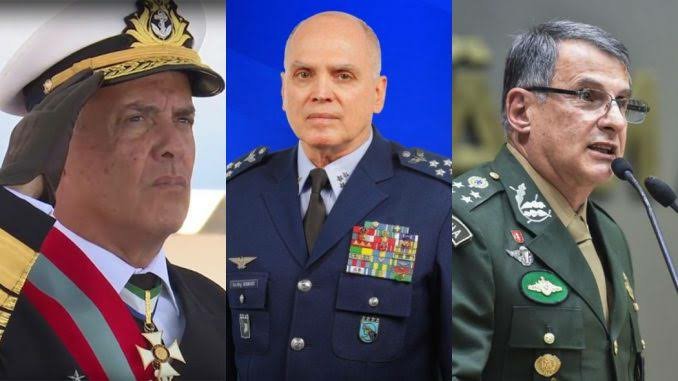Comandantes das três Forças Armadas deixam os cargos, anuncia Ministério da Defesa