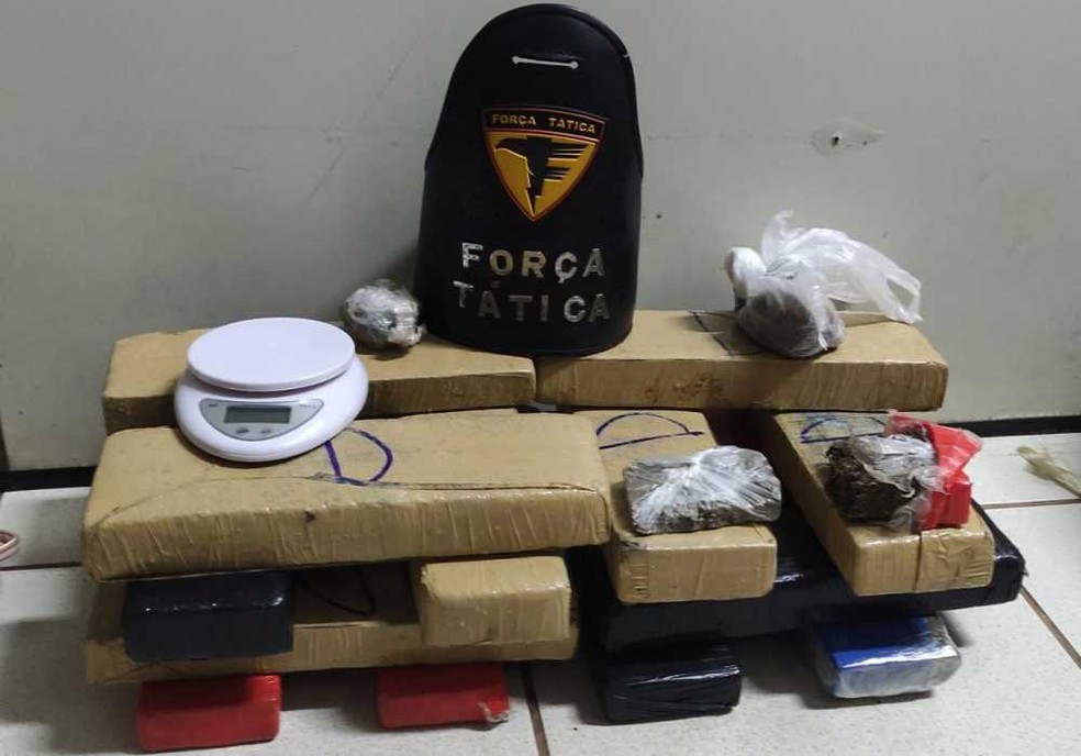 PM prende mulher por tráfico de drogas após encontrar 16 kg de maconha em casa na região norte de Palmas