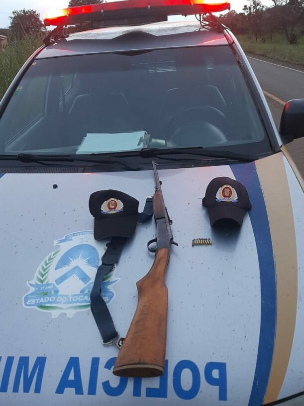 Polícia Militar prende homem por porte ilegal de arma de fogo em Campos Lindos do Tocantins