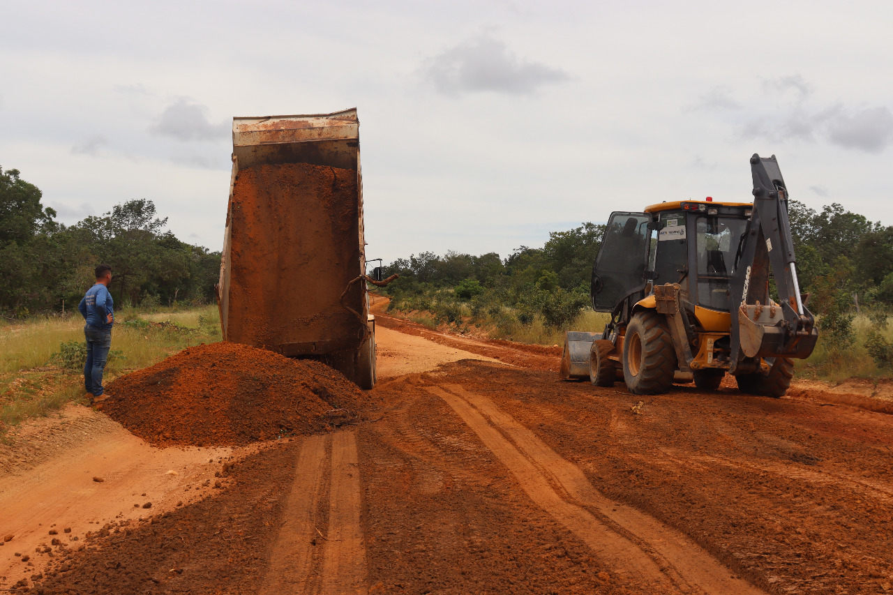 Trechos em obras: Governo do Tocantins realiza manutenção em rodovias do Vale do Araguaia