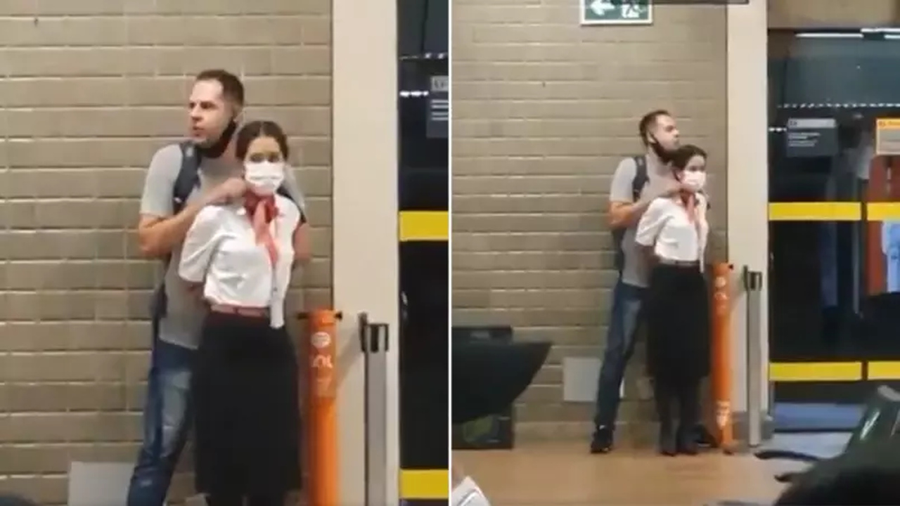 Homem é preso após fazer funcionária da Gol de refém no Aeroporto de Guarulhos; VEJA VÍDEO