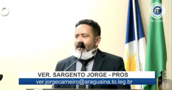 POLÊMICA! Discurso de vereador de Araguaína repercute nas redes sociais; internautas o acusam por crime de homofobia; veja vídeo