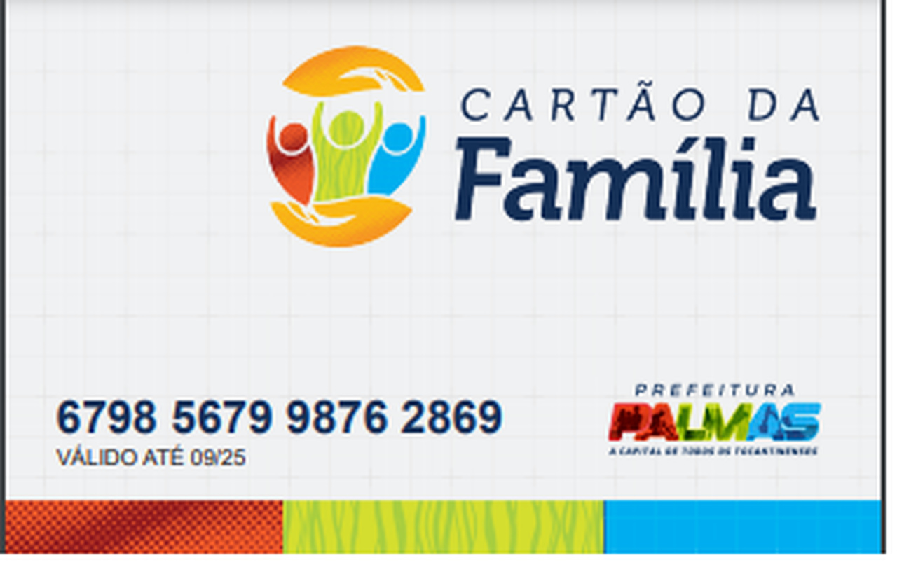 Cartão da Família: Inscrições para receber o benefício da Prefeitura de Palmas serão encerradas na sexta-feira, 07