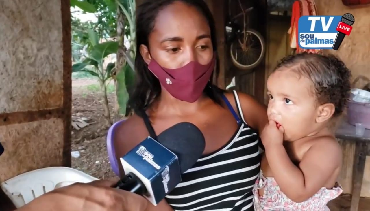 A história de Joice: Mãe de cinco filhos, moradora do setor Taquari que clama por ajuda da população de Palmas