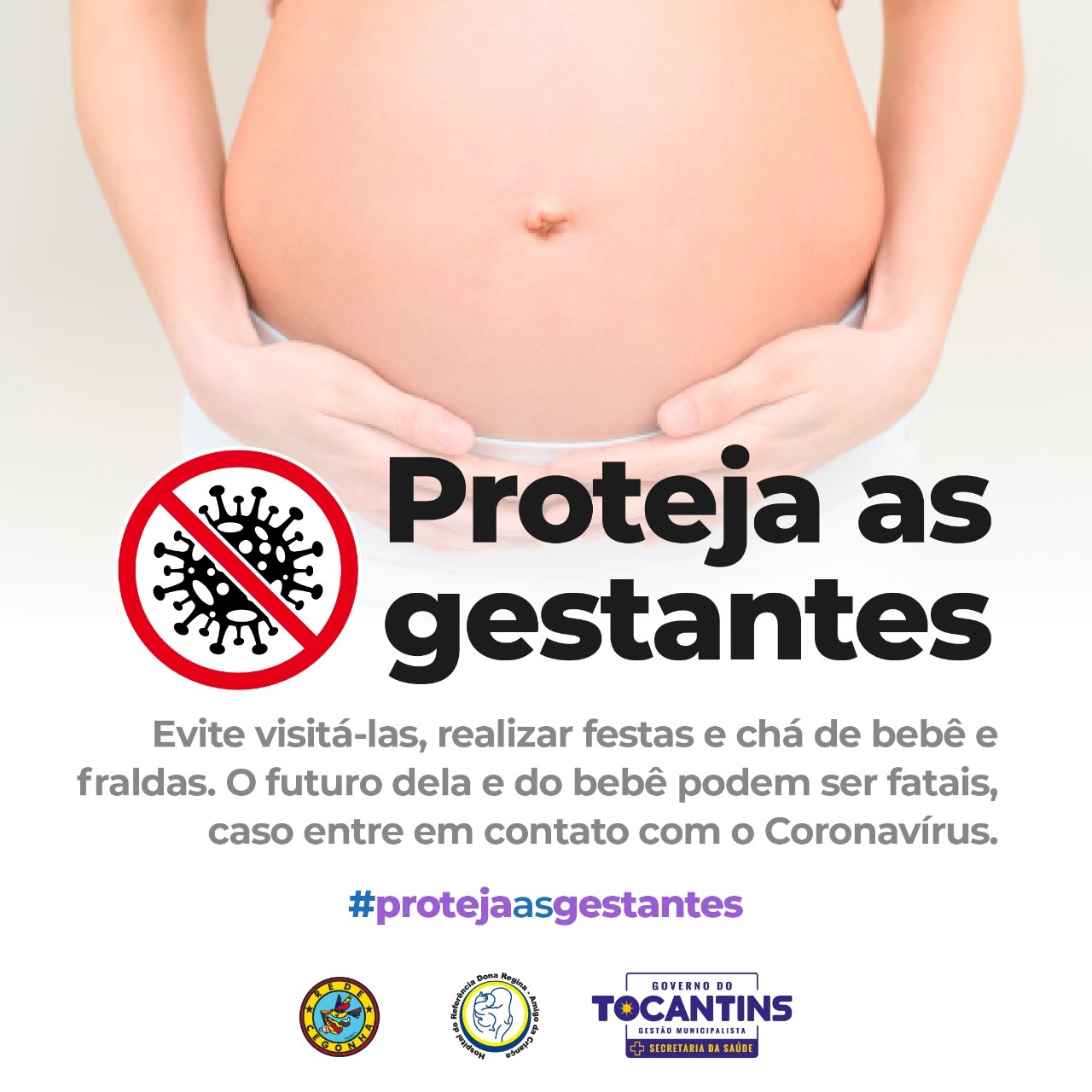 Covid-19: SES alerta gestantes sobre os riscos de contágio da doença; o TO já registrou 10 casos de óbitos maternos só neste ano