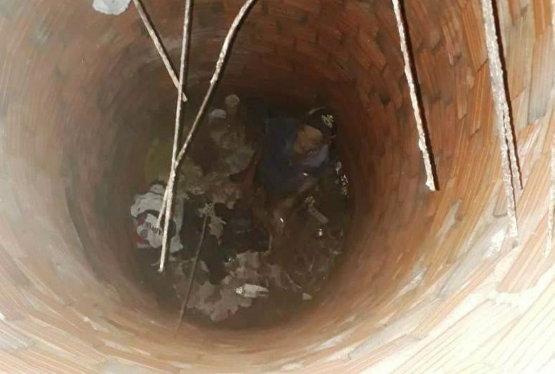 Idoso é resgatado após cair em um poço de 5 metros de profundidade em Araguaína