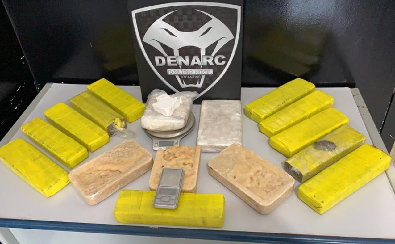 Operação ''Narcos'': Polícia apreende 15kg de drogas em depósito na região sul de Palmas