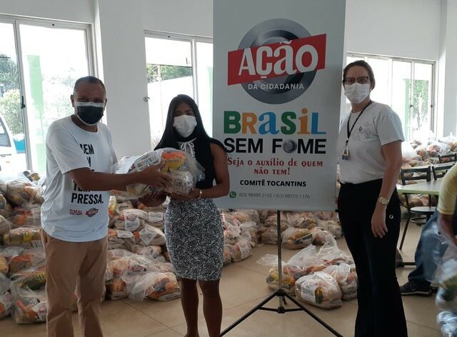 Boa ação! ONG entrega cerca três mil kits de alimentação a entidades que atendem famílias carentes no Tocantins