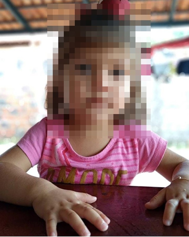 Notícia boa! Menina baleada enquanto brincava na porta de casa em Miracema recebe alta hospitalar