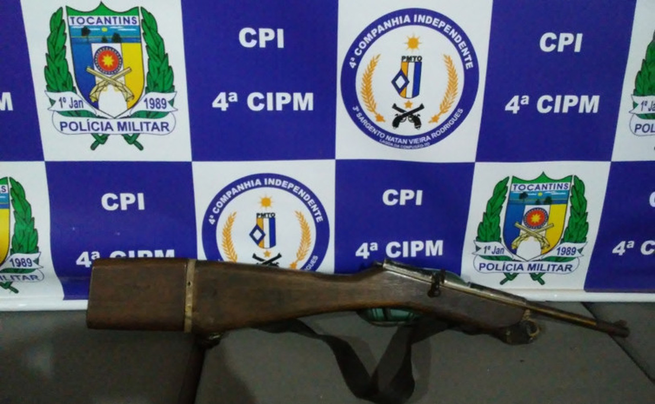 Homem é preso após ameaçar de morte sua companheira e agentes de saúde em assentamento de Cristâlandia