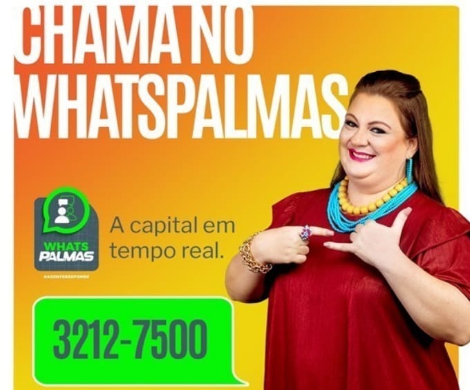 'WhatsPalmas': Prefeitura lança canal no Whatsapp para contato mais rápido com o cidadão; saiba como funciona