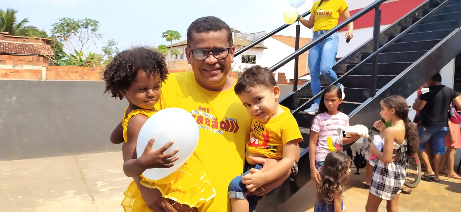 Evento já é tradição: Vereador Sgt. Júnior Brasão realiza festa em comemoração ao Dia das Crianças