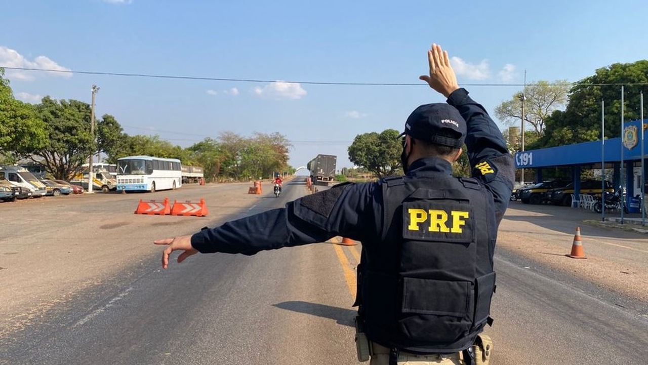 PRF realiza operação nas rodovias federais do Tocantins até o dia 12 de outubro