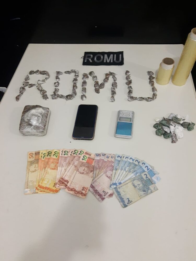 Romu detém dois homens por tráfico de drogas na região Sul de Palmas