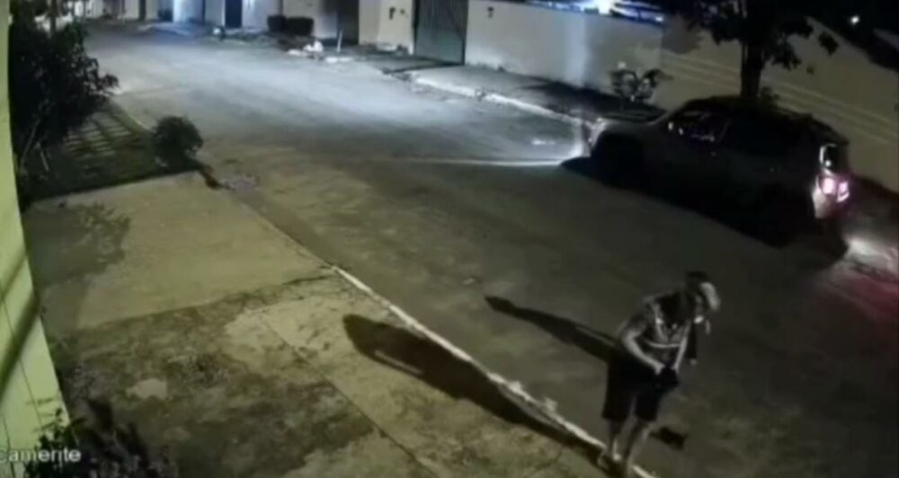 VÍDEO: Mulher é flagrada abandonando filhotes de gatos em frente a residência de uma vizinha no centro de Palmas