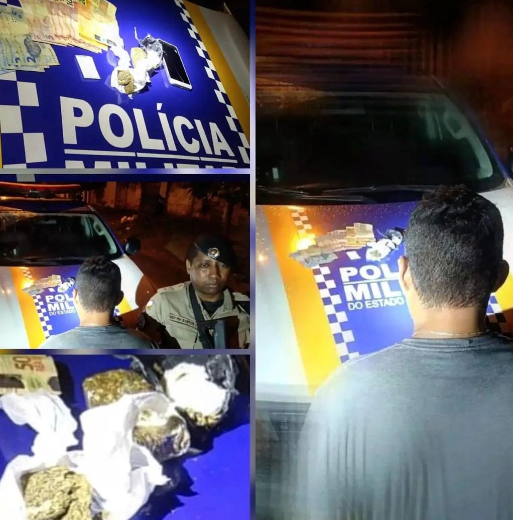 PM prende homem por tráfico de drogas na região Norte de Palmas