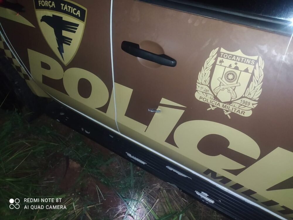 Homem morre em troca de tiros com a PM após perseguição pela BR-153, no norte do Tocantins