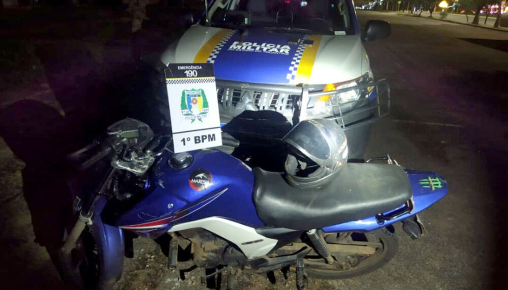 Motociclista é preso em flagrante suspeito de roubar celulares na região norte de Palmas