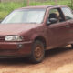 Carro furtado na região norte de Palmas é encontrado pela Polícia abandonado em matagal