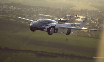 Carro voador é aprovado em testes na Europa e recebe certificação para voar; VEJA VÍDEO