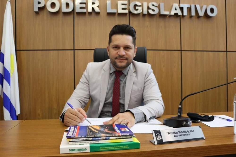 Vereador Rubens Uchôa tem lei sancionada que institui o Dia Municipal da Advocacia, em Palmas