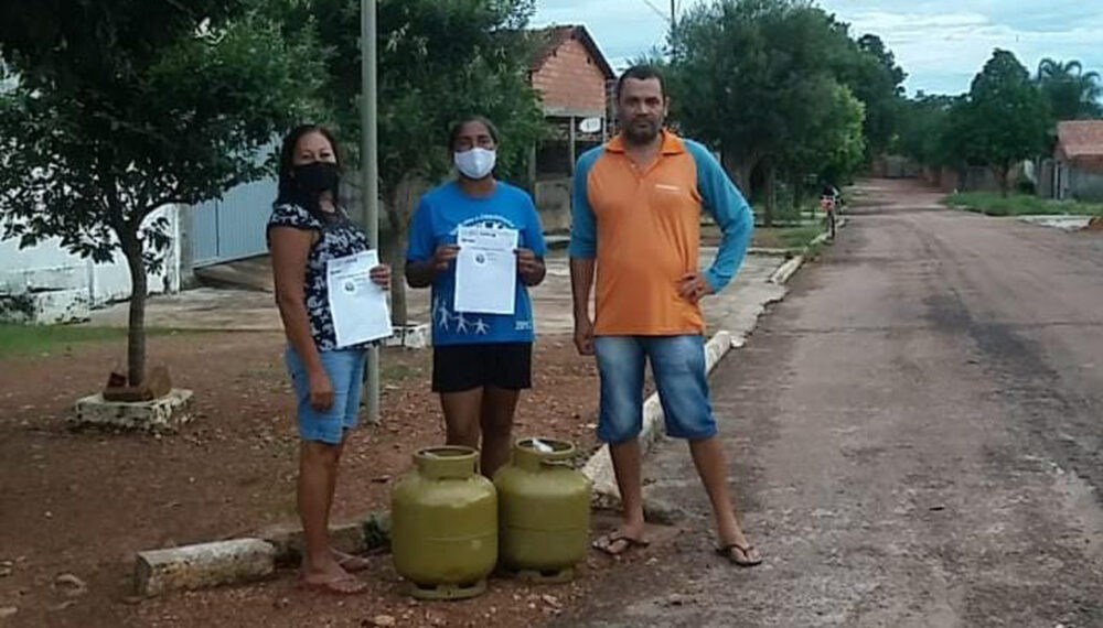 Primeiras famílias tocantinenses são beneficiadas com o programa vale-gás