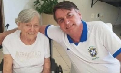 Olinda Bolsonaro, mãe do presidente Jair, morre aos 94 anos