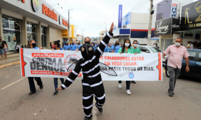 Semana D de combate à Dengue inicia com caminhada em Araguaína