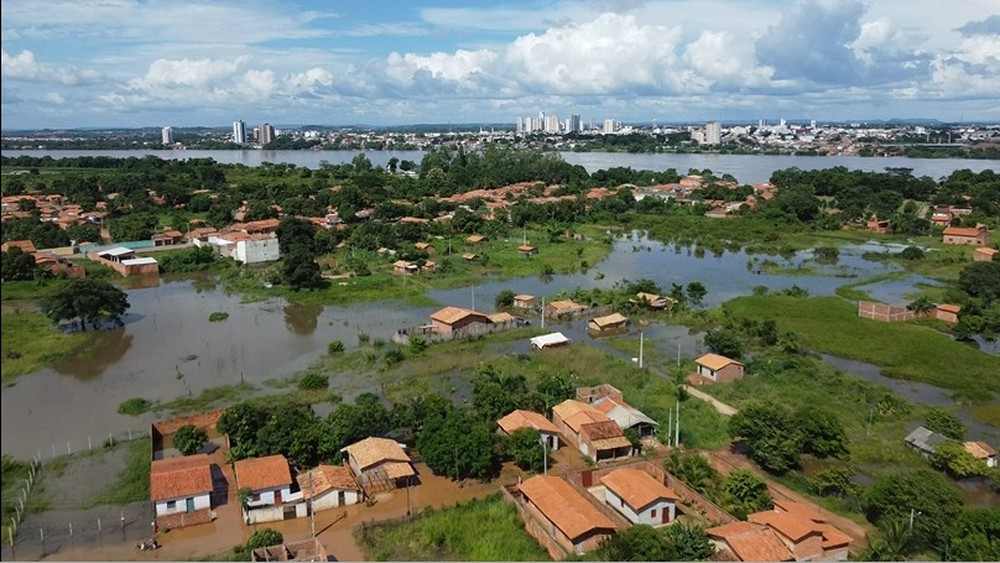 Tocantins registra grande aumento no número de desabrigados devido as enchentes