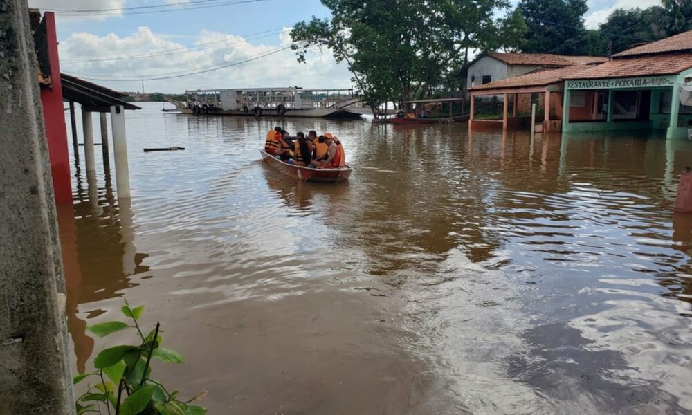 Tocantins passa de 3,1 mil pessoas obrigadas a sair de casa por causa das enchentes