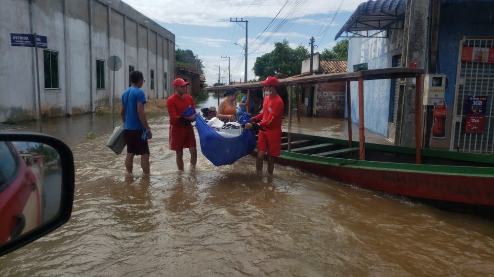 Número de desabrigados devido as enchentes sobe para 1,9 mil no Tocantins