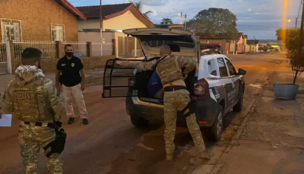 Polícia Civil prende grupo de assaltantes em Miranorte; outros três suspeitos foram detidos