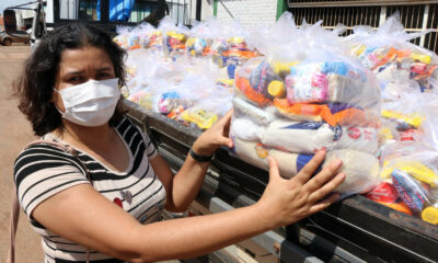 Famílias tocantinenses são atendidos pelo Governo do TO com 115 toneladas de alimentos