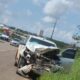 Grave acidente na TO-050, em Palmas, deixa motorista desacordado e veículo destruído