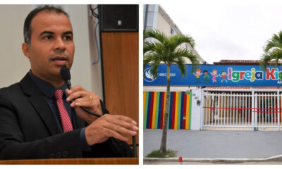 Vereador Filipe Martins parabeniza AD Madureira no RJ que inaugurou igreja Kids para atividades com as crianças