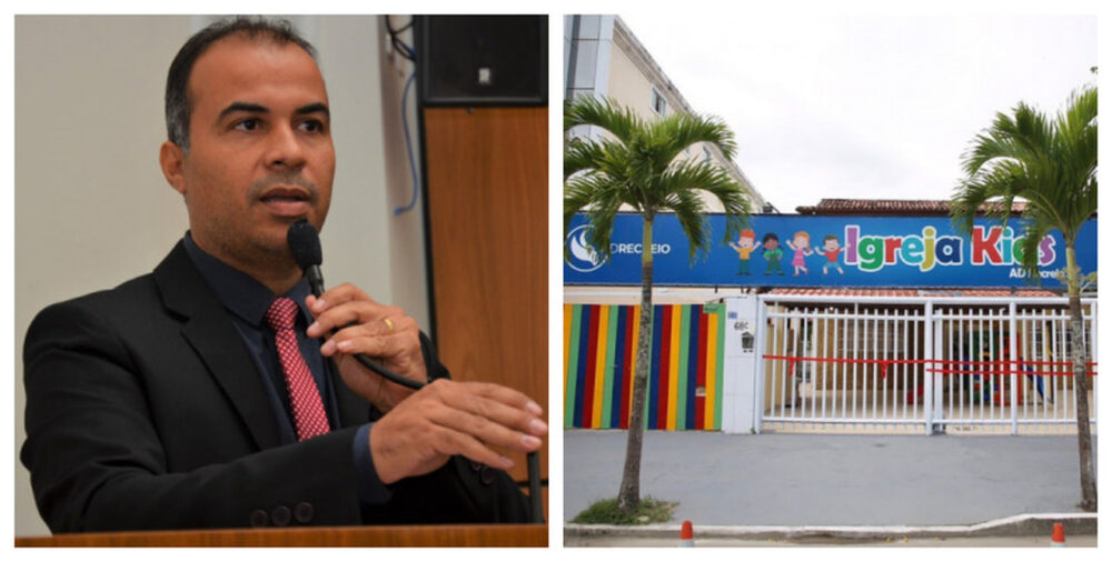 Vereador Filipe Martins parabeniza AD Madureira no RJ que inaugurou igreja Kids para atividades com as crianças