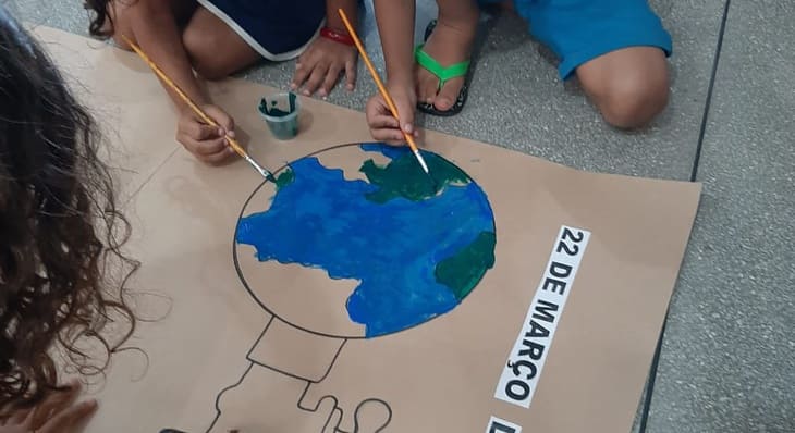 Escolas da rede municipal de Palmas comemoram Dia da Água e promovem ações de conscientização ambiental