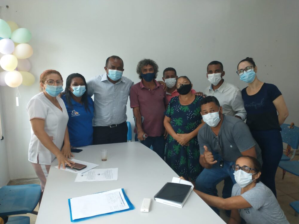 Vereador Joatan de Jesus participa de reunião do Conselho Municipal de Saúde, para tratar de assuntos referentes ao CSC Laurides Milhomem, no Aureny III
