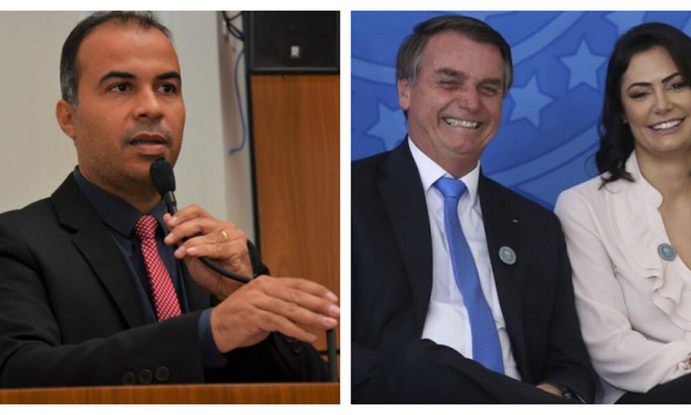 Vereador Filipe Martins propõe Título de Cidadão Palmense ao presidente Jair Bolsonaro e Michele Bolsonaro