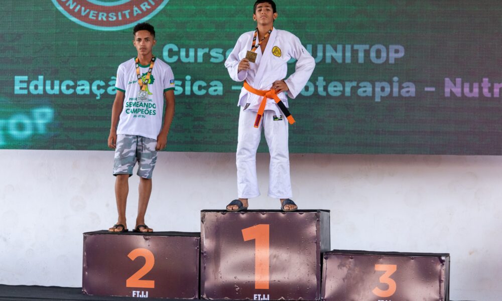 Campeonato Norte Tocantinense de Jiu-Jitsu é realizado em Palmas e atleta Arthur Dantas sai campeão mais uma vez