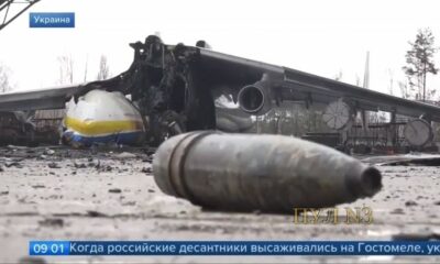 Rússia x Ucrânia | Maior avião do mundo fica completamente destruído após ataque russo