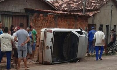 Duas crianças ficam feridas após serem atropeladas por carro descontrolado em Ananás